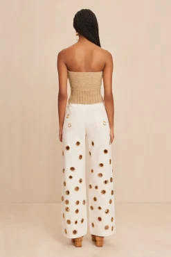 ELLISON KNIT TOP - CHAMPAGNE MELANGE