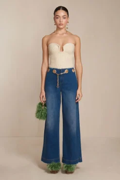 ELLISON KNIT TOP - OFF WHITE