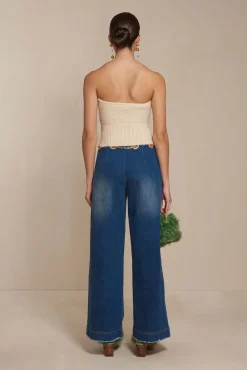 ELLISON KNIT TOP - OFF WHITE