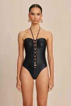 ELORIE ONE PIECE - BLACK