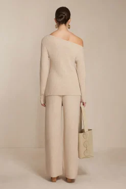 ELORY KNIT TOP - TAWN