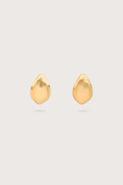 ERIN EARRING - BRUSHED BRASS