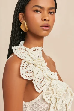 ERIN EARRING - BRUSHED BRASS