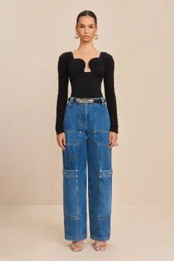ESMA BODYSUIT - BLACK