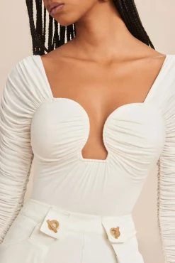 ESMA BODYSUIT - OFF WHITE