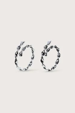 EZARA EARRING - SHINY SILVER