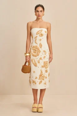 FINA DRESS - INDU ECRU