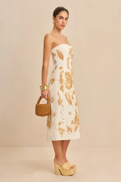 FINA DRESS - INDU ECRU