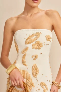 FINA DRESS - INDU ECRU