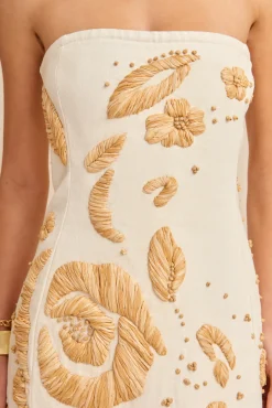 FINA DRESS - INDU ECRU