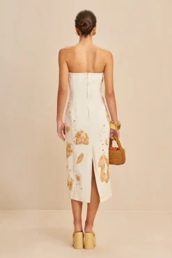 FINA DRESS - INDU ECRU
