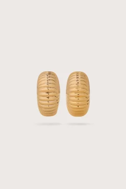 FIONA EARRING - SHINY BRASS