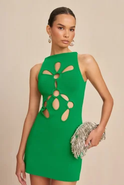 FRANCO KNIT DRESS - MALACHITE