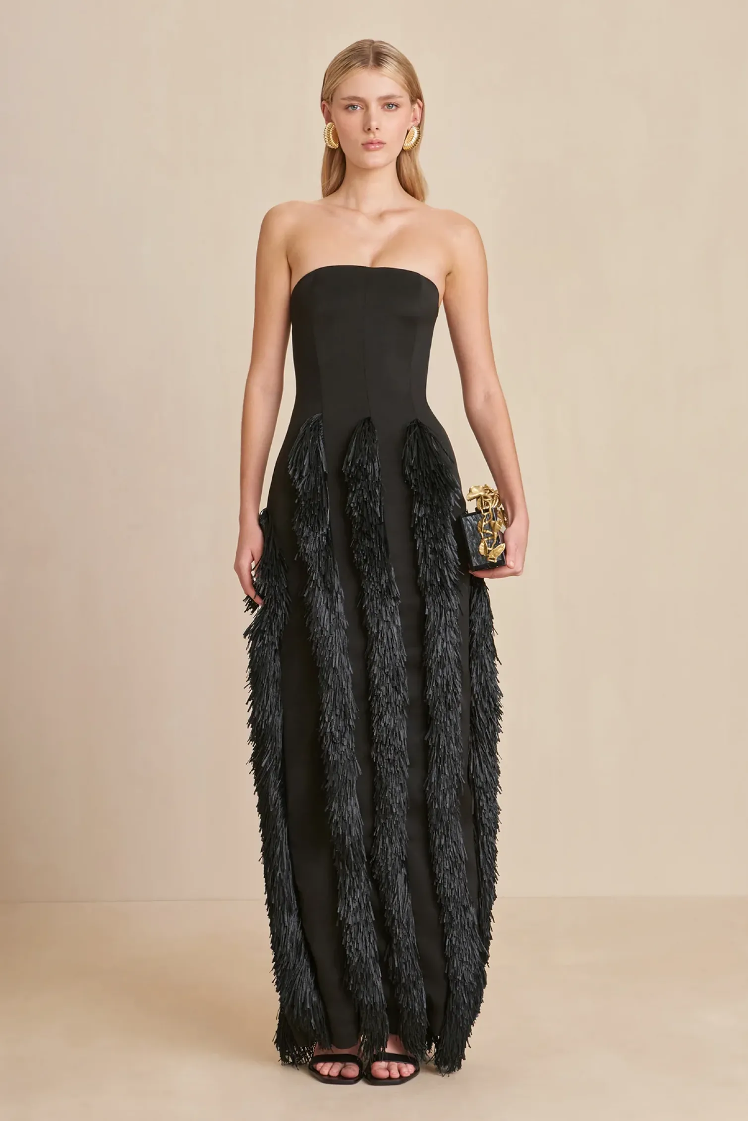 FREYA GOWN - BLACK