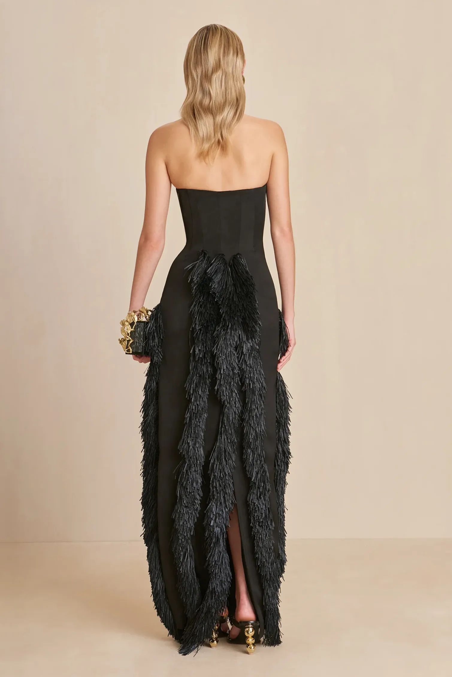 FREYA GOWN - BLACK