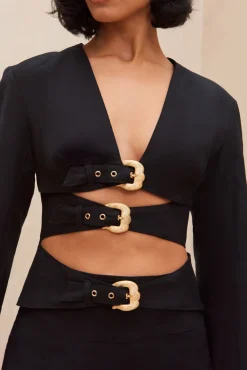 GABBY BLAZER - BLACK