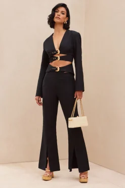 GABBY BLAZER - BLACK