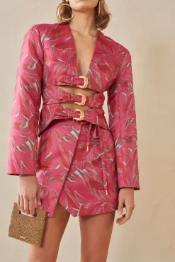 GABBY BLAZER - CHANTARELLE PINK