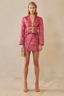 GABBY BLAZER - CHANTARELLE PINK
