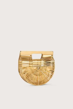 GAIA`S ARK MINI BAG - SHINY BRASS