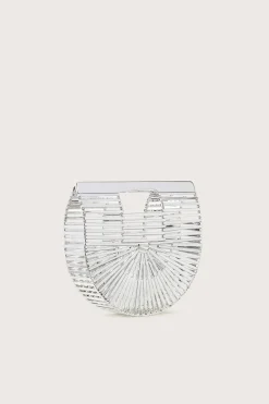 GAIA`S ARK MINI BAG - SHINY SILVER