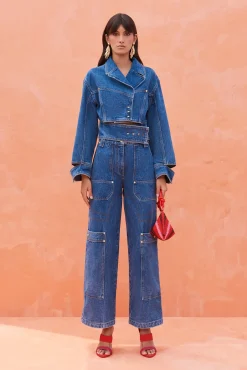 GEORGIA JACKET - INDIGO