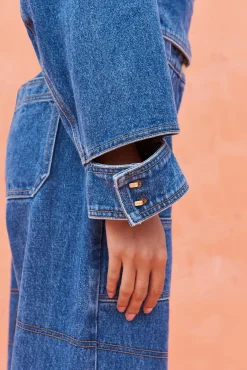 GEORGIA JACKET - INDIGO