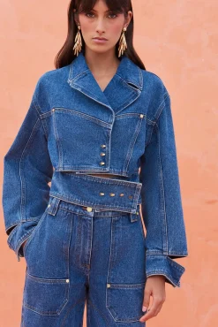 GEORGIA JACKET - INDIGO