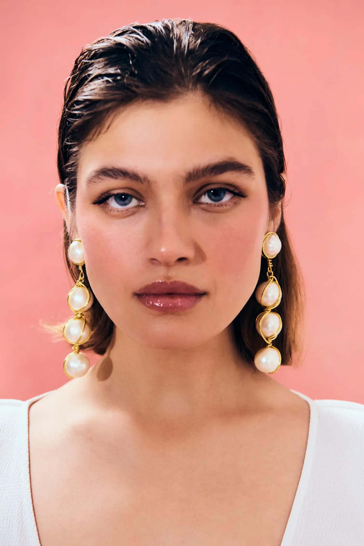 GIGA EARRING - PEARL