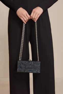 HAJAR SHOULDER BAG - BLACK