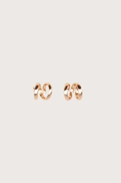 HENNY EARRING - BRUSHED BRASS