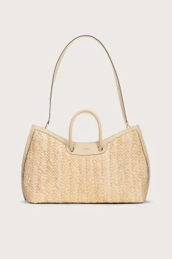 IDALIA WEEKENDER BAG - NATURAL