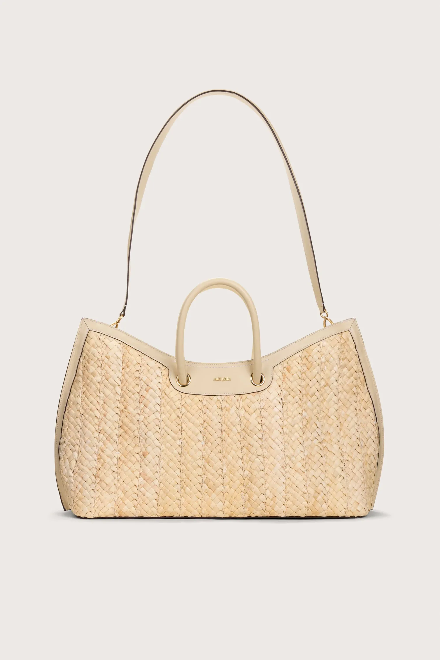 IDALIA WEEKENDER BAG - NATURAL