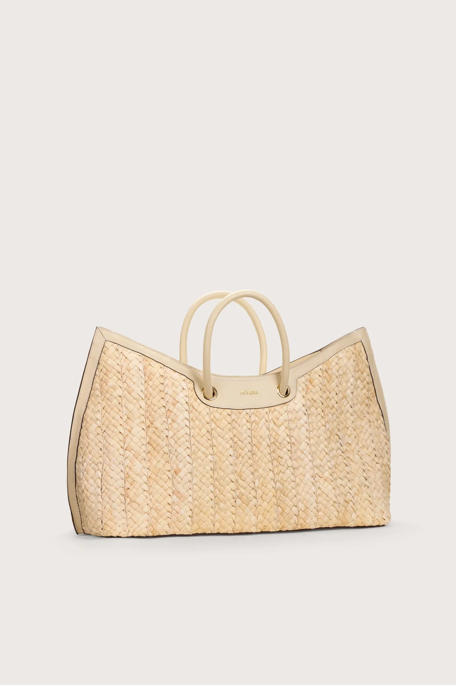 IDALIA WEEKENDER BAG - NATURAL