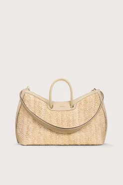 IDALIA WEEKENDER BAG - NATURAL