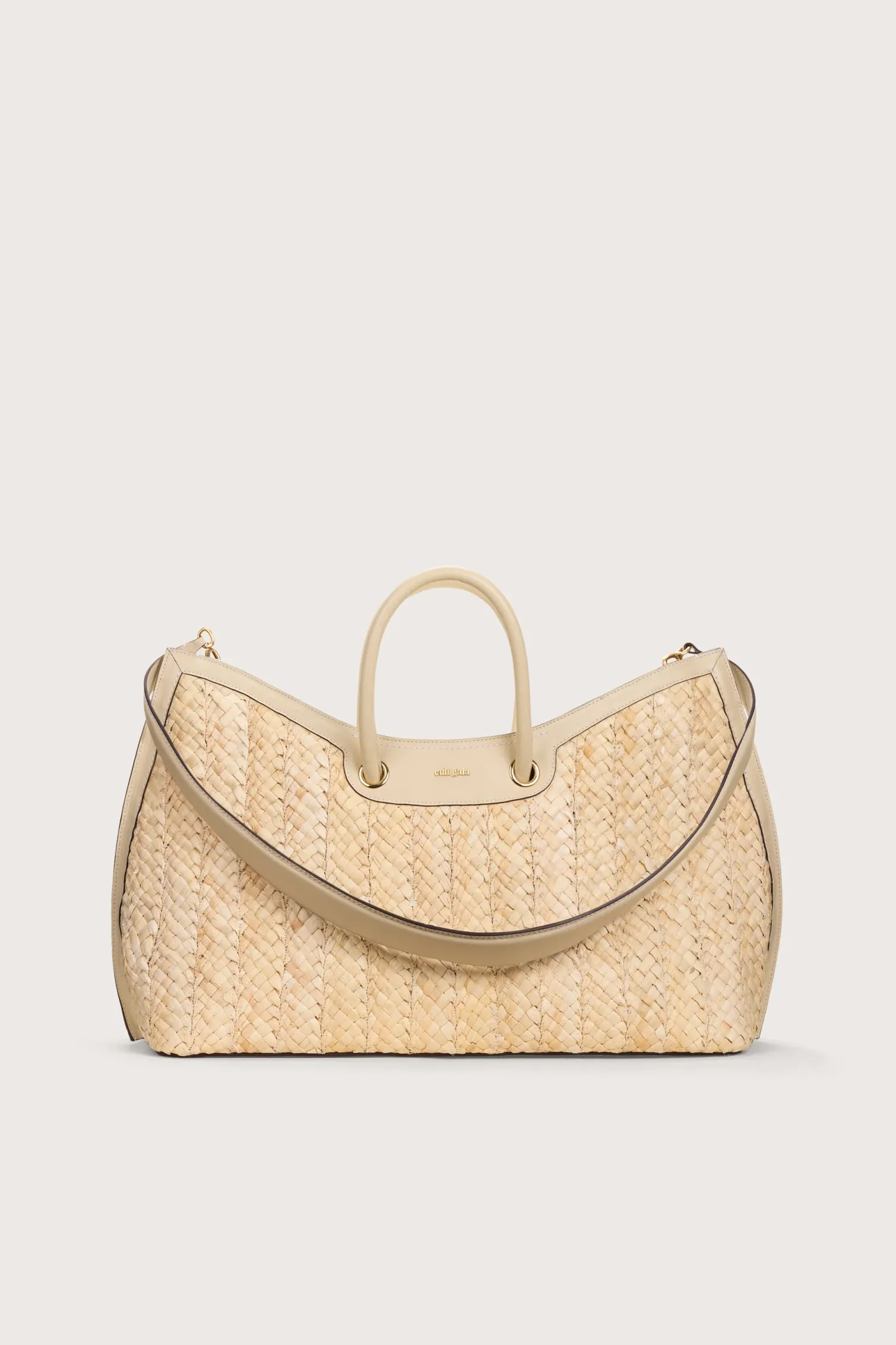 IDALIA WEEKENDER BAG - NATURAL