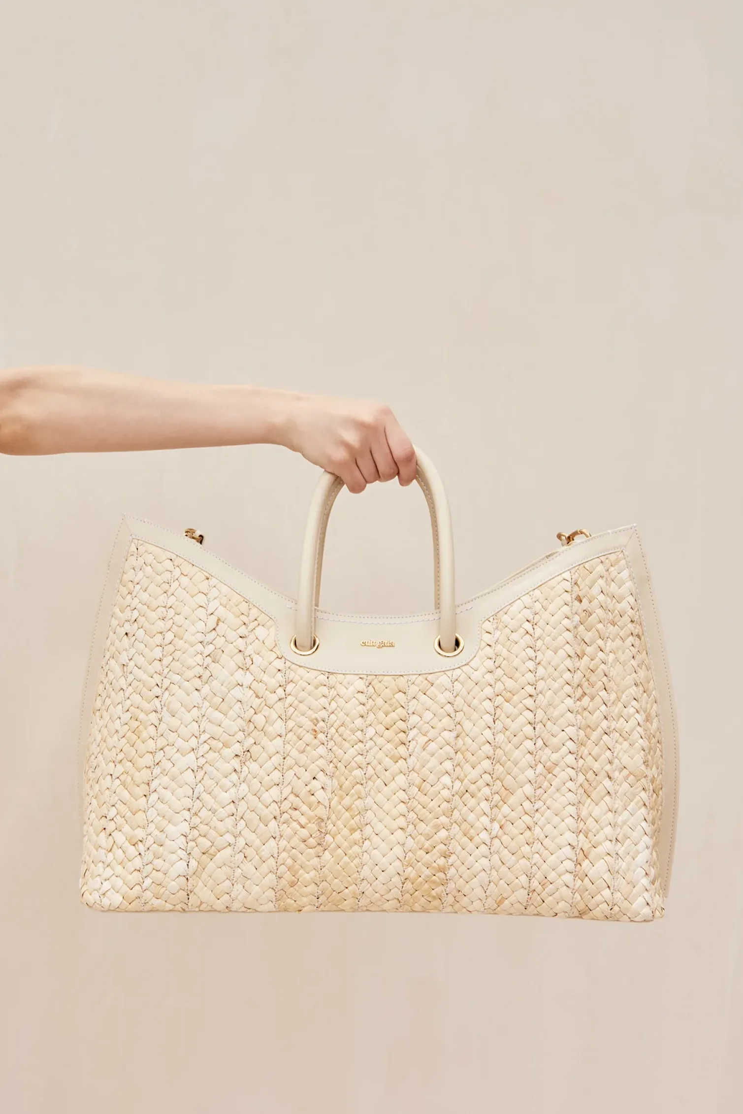IDALIA WEEKENDER BAG - NATURAL