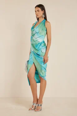 ILUKA DRESS - LANDSCAPE PRINT