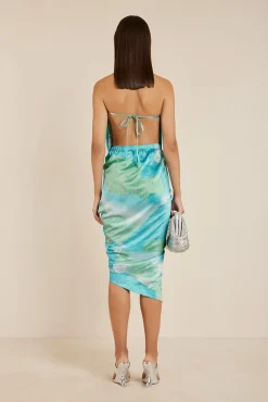ILUKA DRESS - LANDSCAPE PRINT