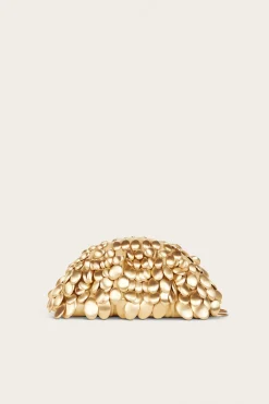 JAALA MINI CLUTCH - BRUSHED BRASS