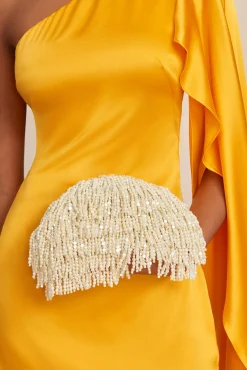 JAALA NANO CLUTCH - PEARL