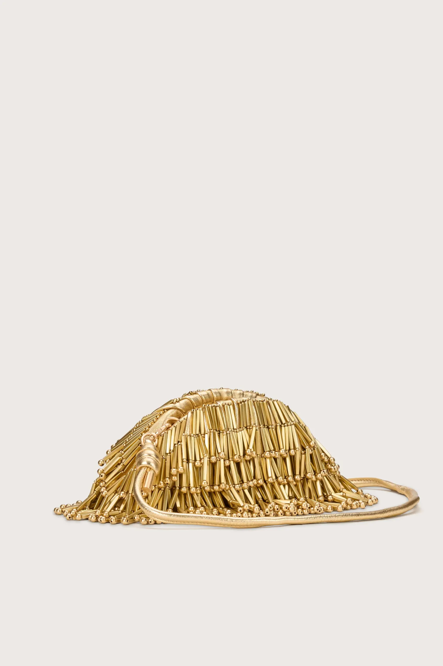 JAALA NANO CROSSBODY BAG - BRUSHED BRASS