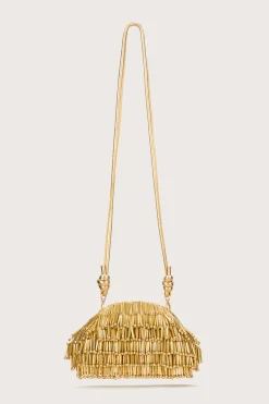 JAALA NANO CROSSBODY BAG - BRUSHED BRASS