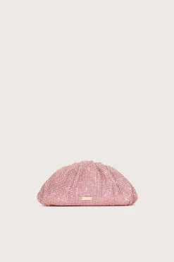 JAALA NANO RHINESTONE CLUTCH - BLUSH