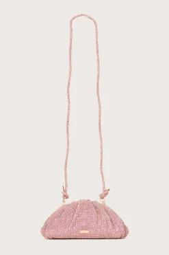 JAALA NANO RHINESTONE CLUTCH - BLUSH