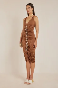 JALINA DRESS - TAVERN