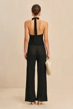 JAMIE KNIT TOP - BLACK