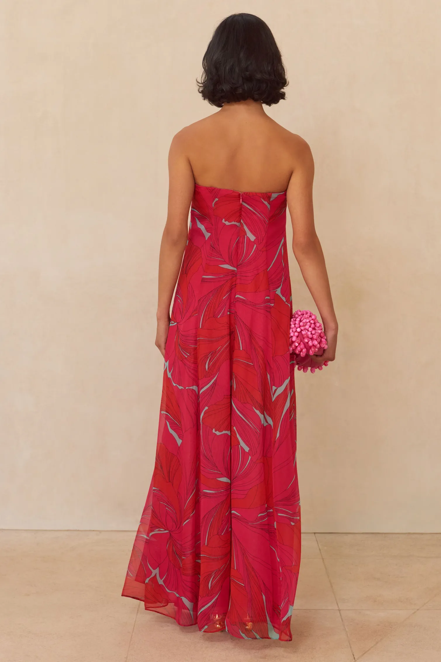 JANELLE GOWN - CHANTARELLE PINK