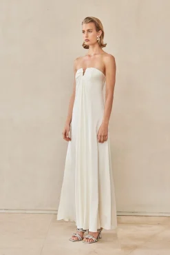 JANELLE GOWN - OFF WHITE