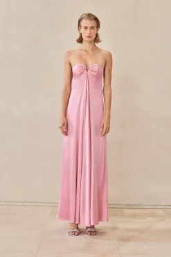 JANELLE GOWN - SHELL PINK